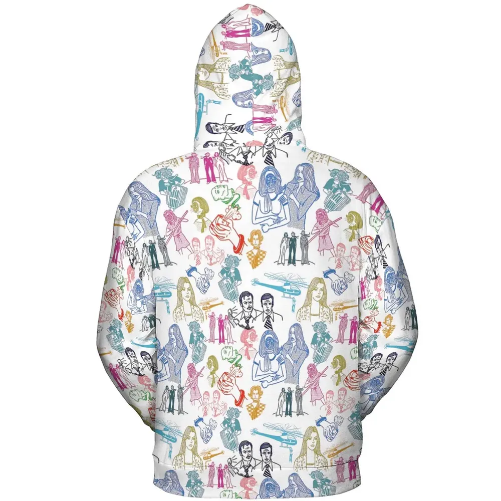 She Has The Strength To Do Anything The Bionic Woman All-over Print Hoodie - 4