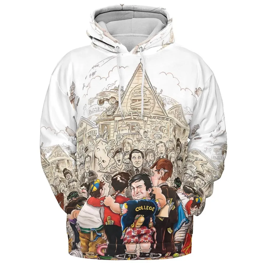 Guess Who's Back? National Lampoon Animal House All-over Print Hoodie - 2