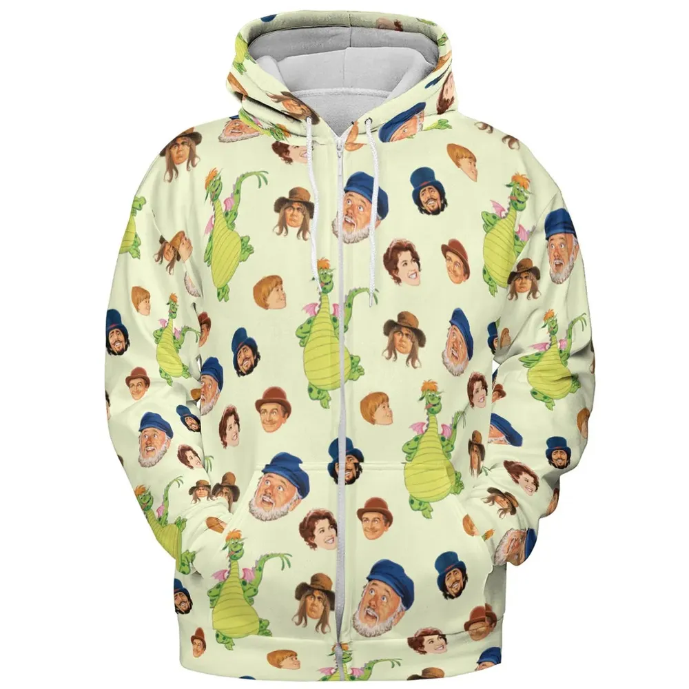 Pete's Dragon Characters All-over Print Hoodie - 3