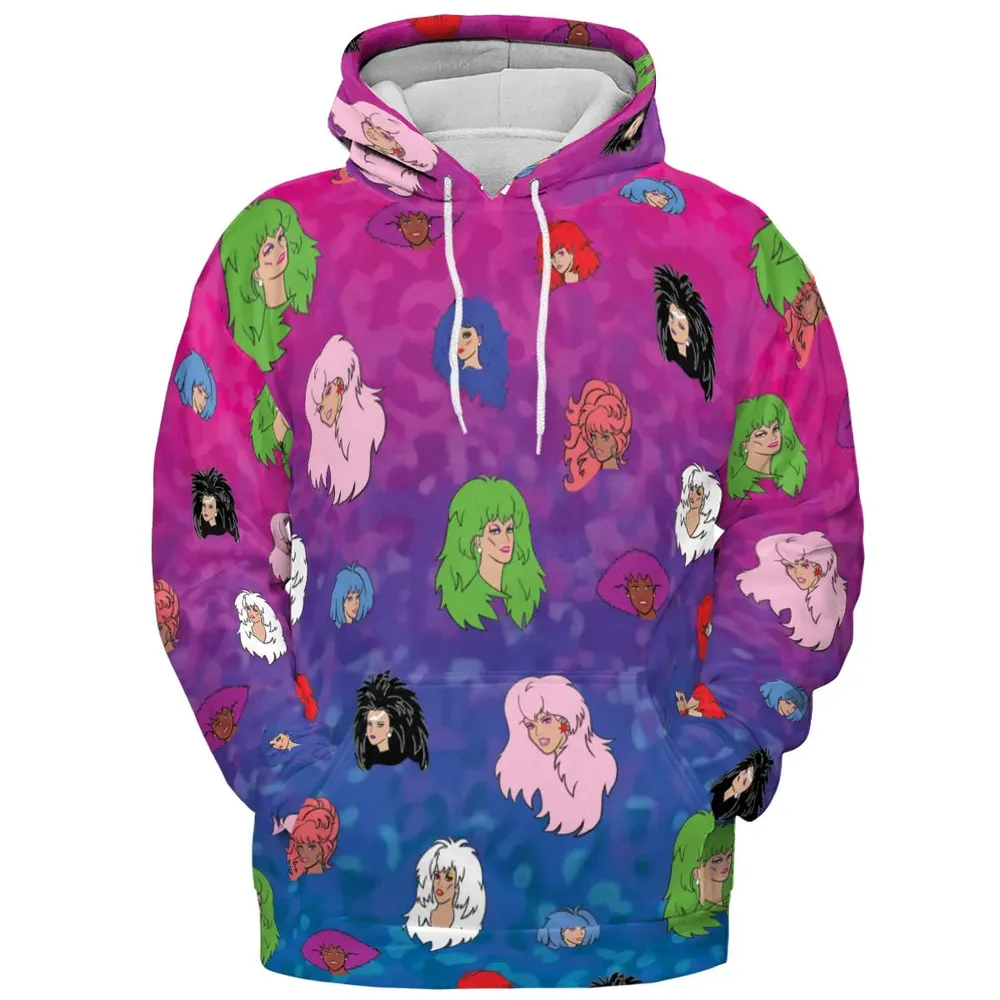 Misfits and Hologram  Jem and the Holograms All-over Print Hoodie - 2