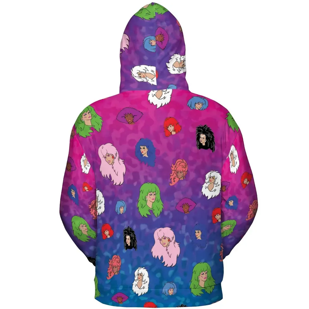 Misfits and Hologram  Jem and the Holograms All-over Print Hoodie - 4