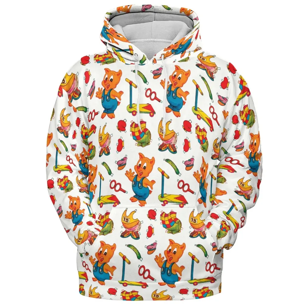 Hamton Outfit Looney Tunes All-over Print Hoodie - 2