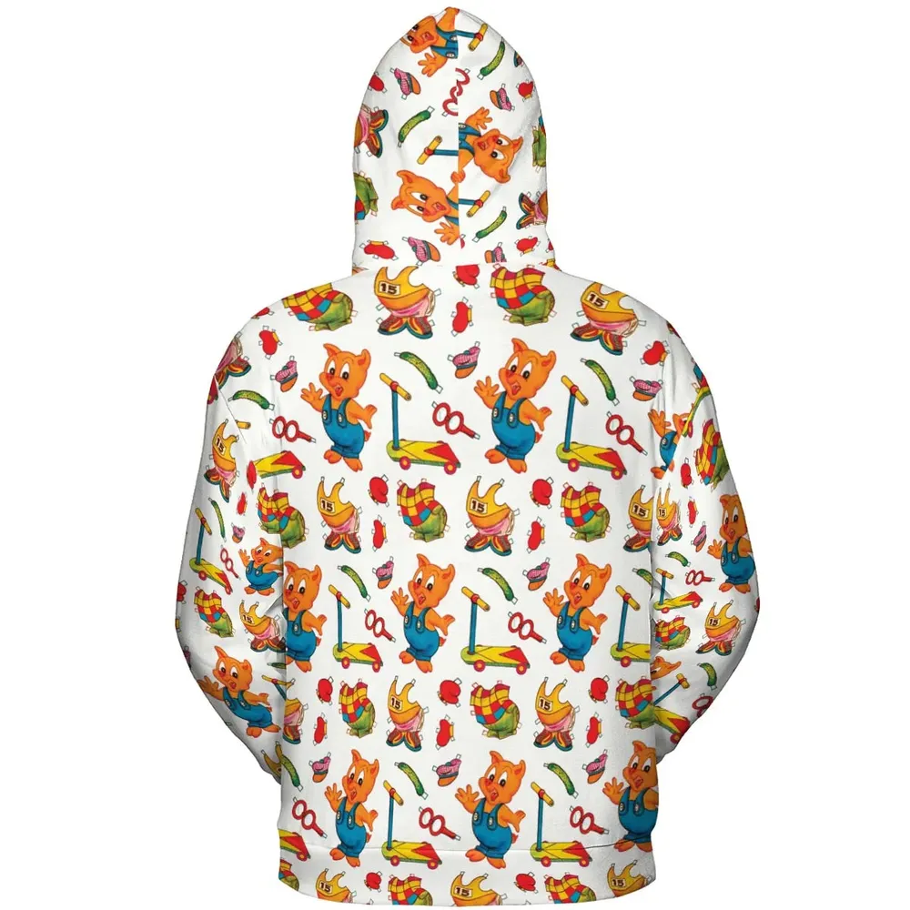 Hamton Outfit Looney Tunes All-over Print Hoodie - 4