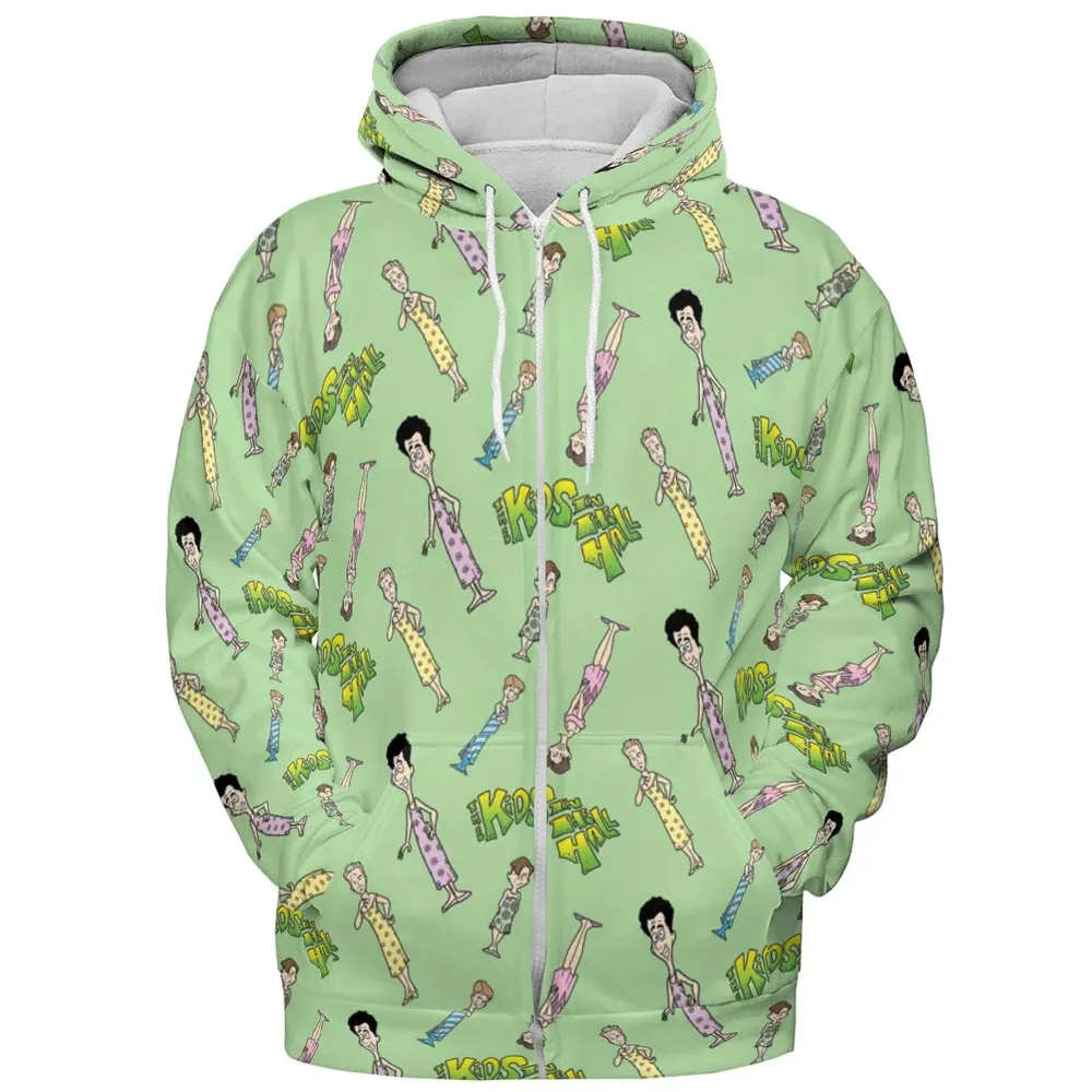 The Kids in the Hall characters All-over Print Hoodie - 3