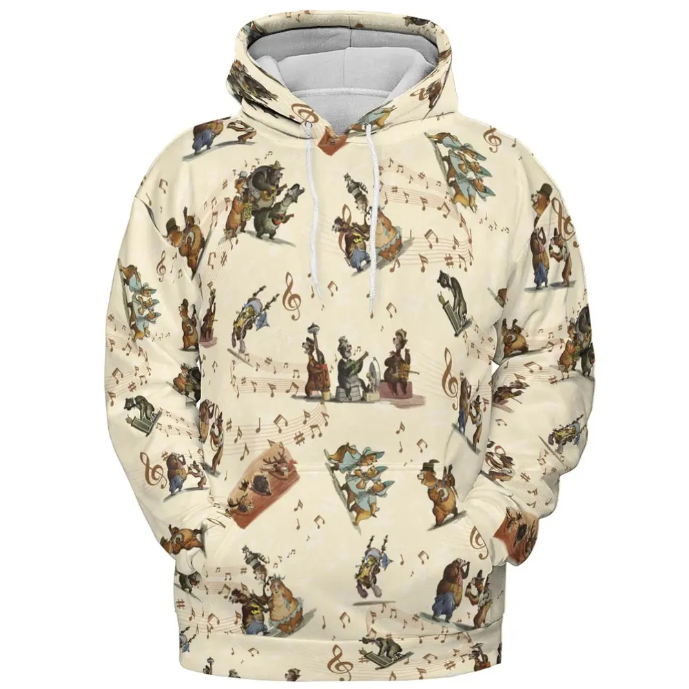 Country Bear Jamboree All-over Print Hoodie - 2