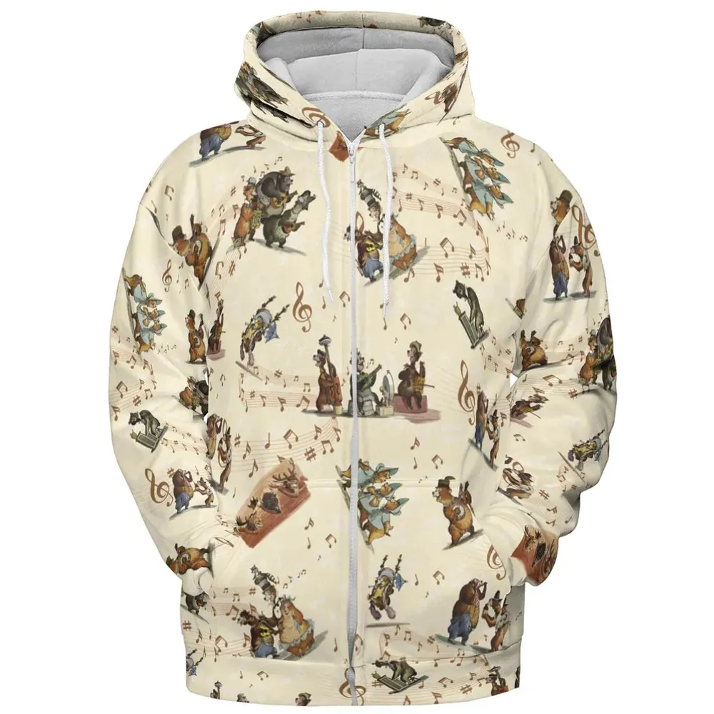 Country Bear Jamboree All-over Print Hoodie - 3