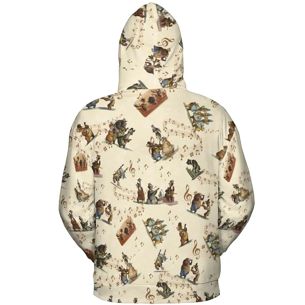 Country Bear Jamboree All-over Print Hoodie - 4