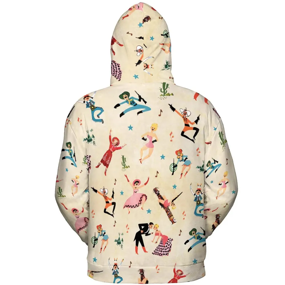 Annie Get Your Gun Characters All-over Print Hoodie - 4