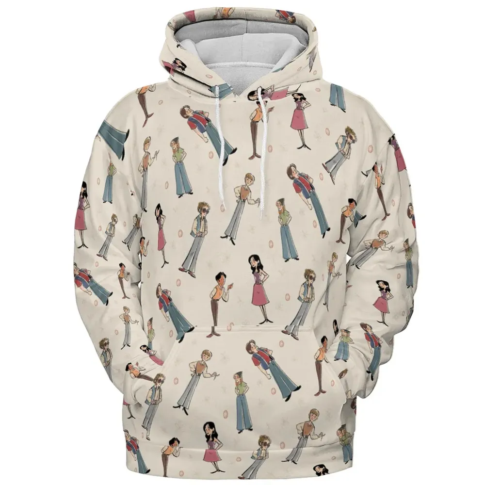 Seventies Vibes That '70s Show All-over Print Hoodie - 2