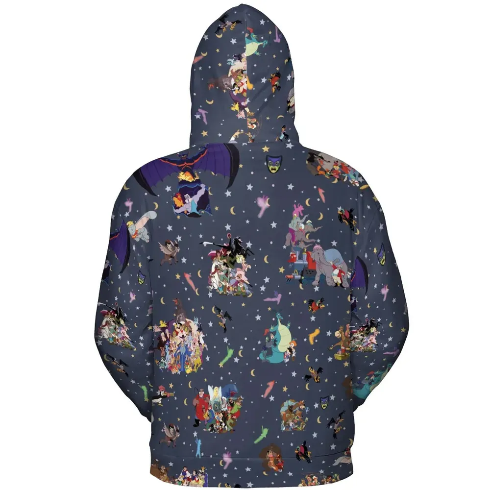 Classic Cartoon 1937-1949 All-over Print Hoodie - 4