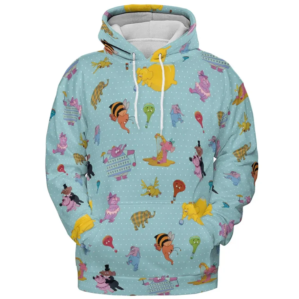 Heffalumps and Woozles Winnie the Pooh All-over Print Hoodie - 2