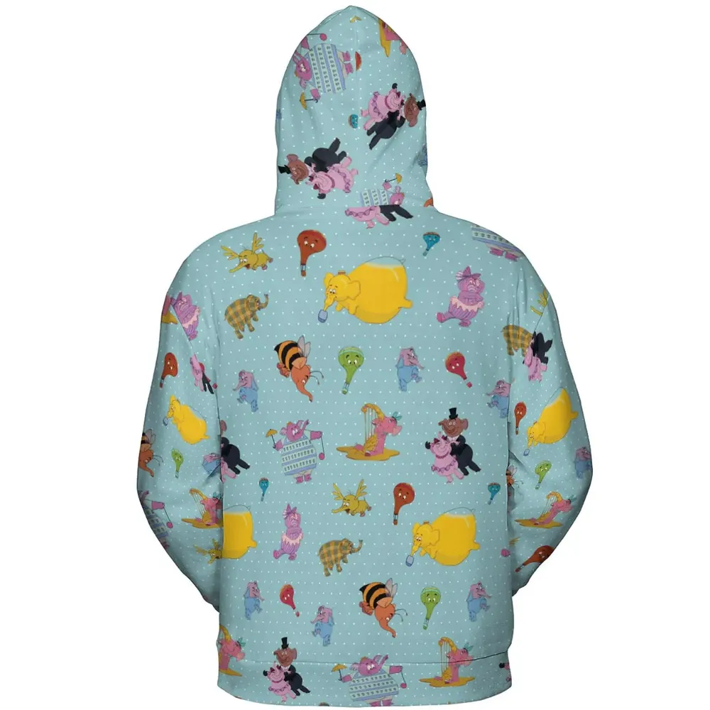 Heffalumps and Woozles Winnie the Pooh All-over Print Hoodie - 4