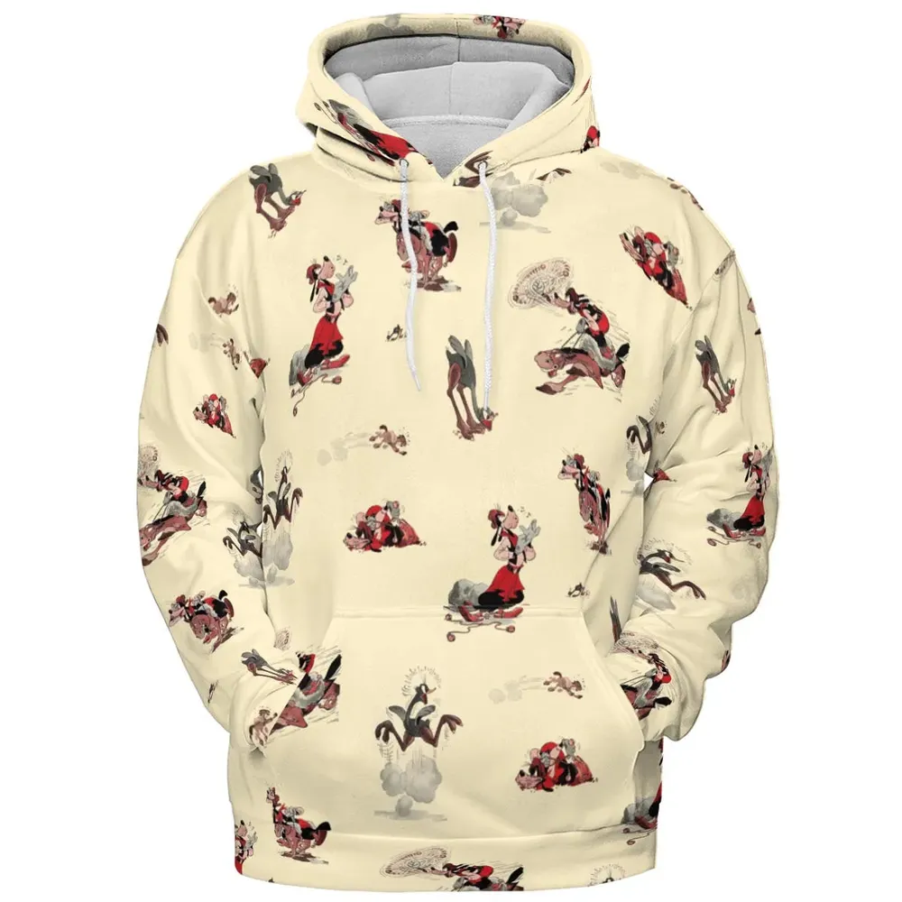 El Gaucho Goofy All-over Print Hoodie - 2