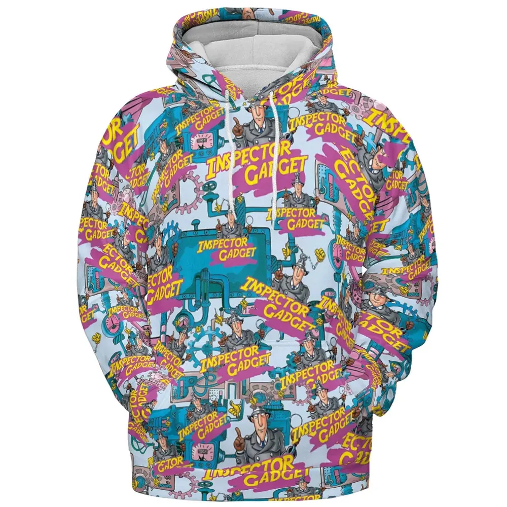 Inspector Mode Inspector Gadget All-over Print Hoodie - 2