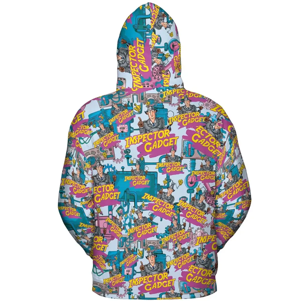 Inspector Mode Inspector Gadget All-over Print Hoodie - 4