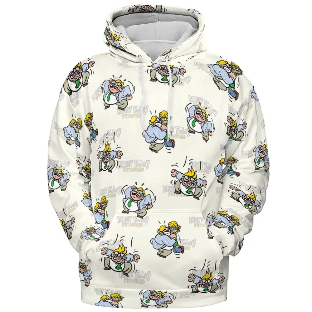 Matt Foley Fitness Exercises SNL All-over Print Hoodie - 2