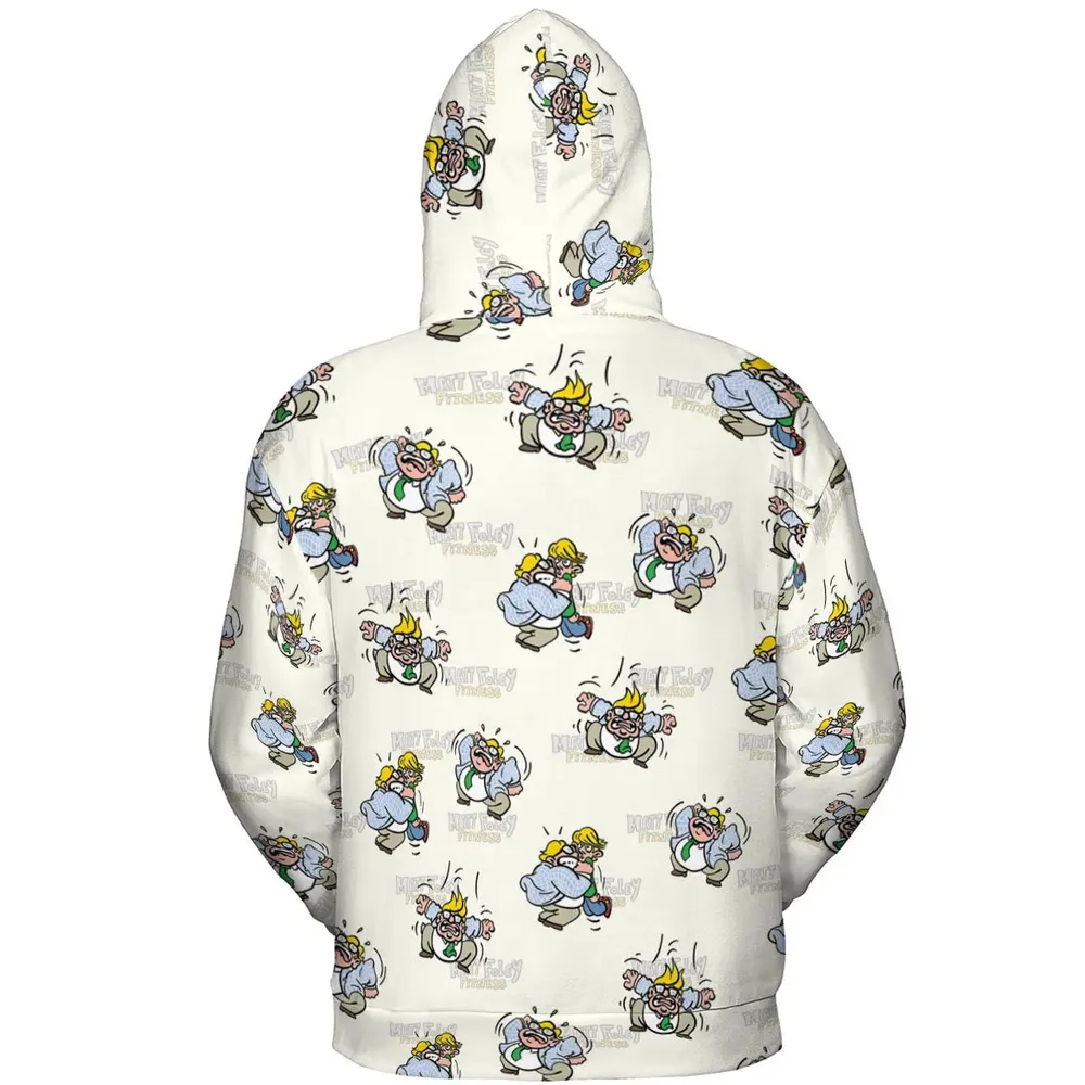 Matt Foley Fitness Exercises SNL All-over Print Hoodie - 4