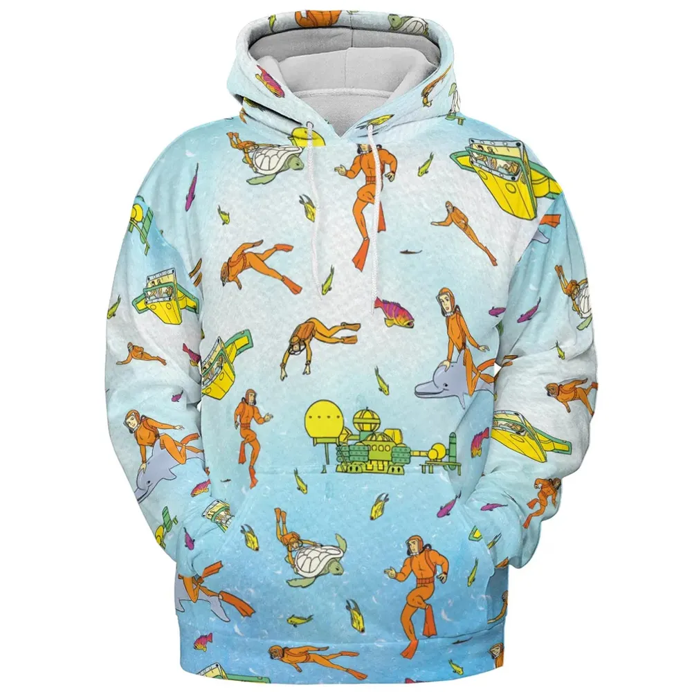 Underwater Sealab 2020 All-over Print Hoodie - 2