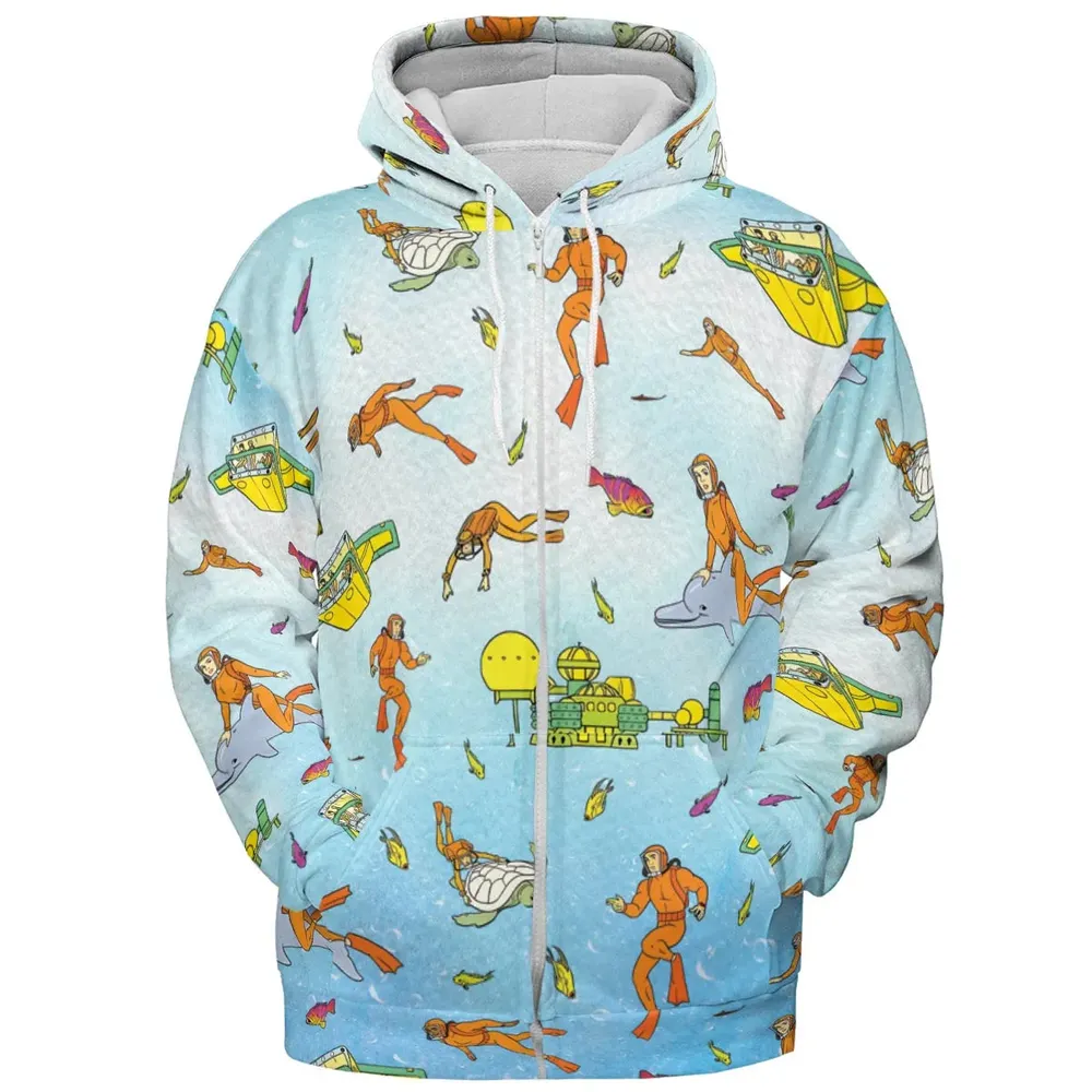 Underwater Sealab 2020 All-over Print Hoodie - 3