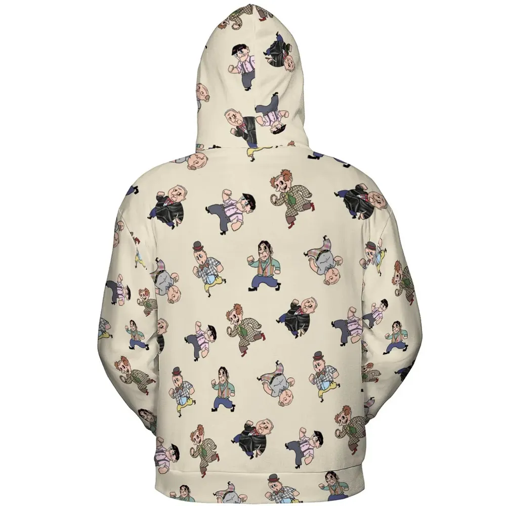 Stooges Forever The Three Stooges All-over Print Hoodie - 4