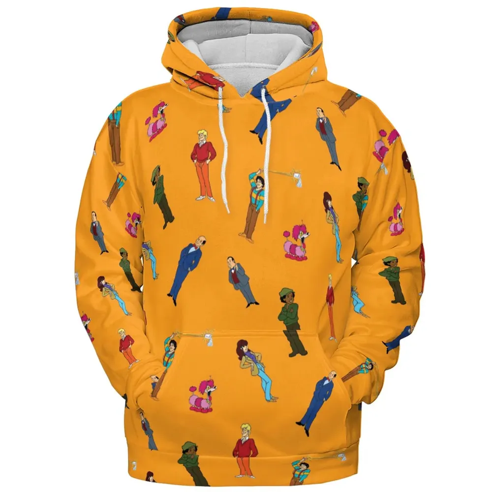 Mork Madness Mork and Mindy All-over Print Hoodie - 2