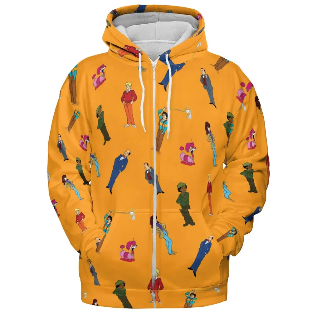 Mork Madness Mork and Mindy All-over Print Hoodie - 3