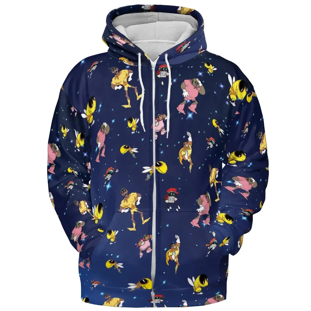 Brown Hornet characters All-over Print Hoodie - 3