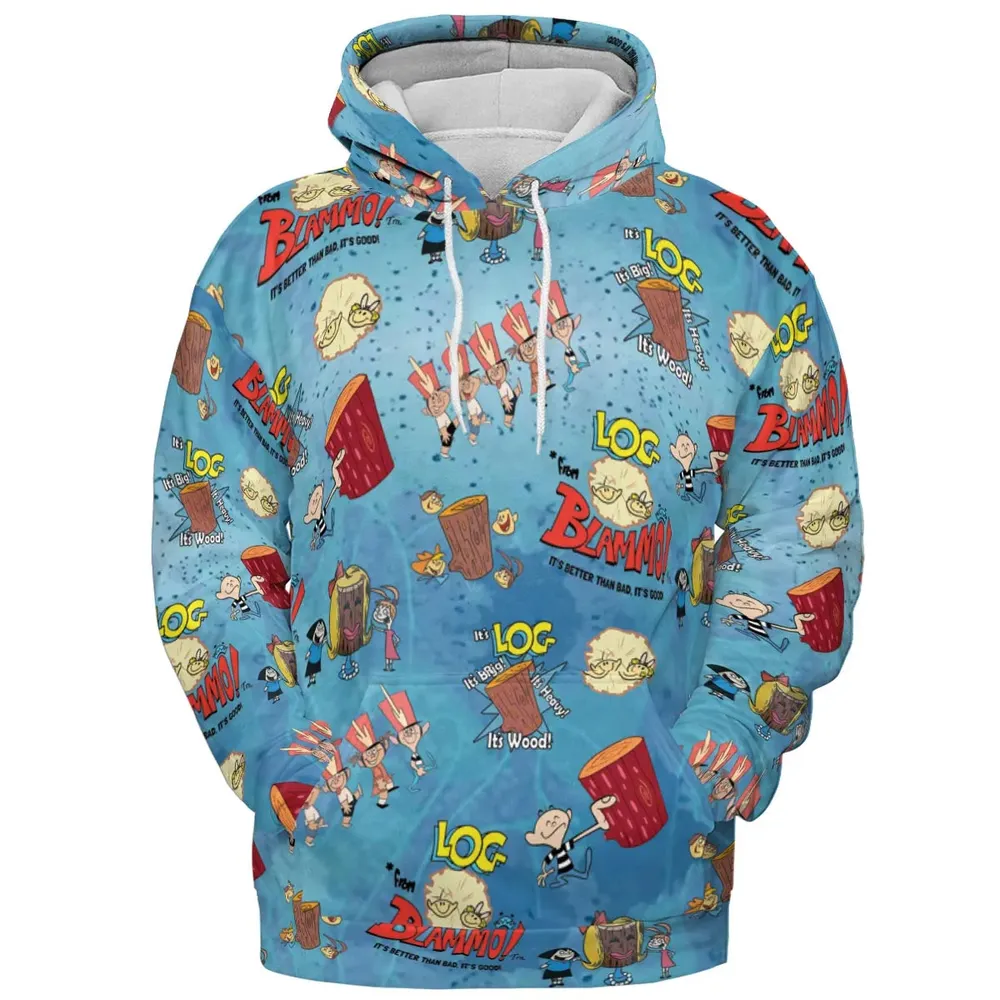 It's Log It's Big It's Heavy All-over Print Hoodie - 2