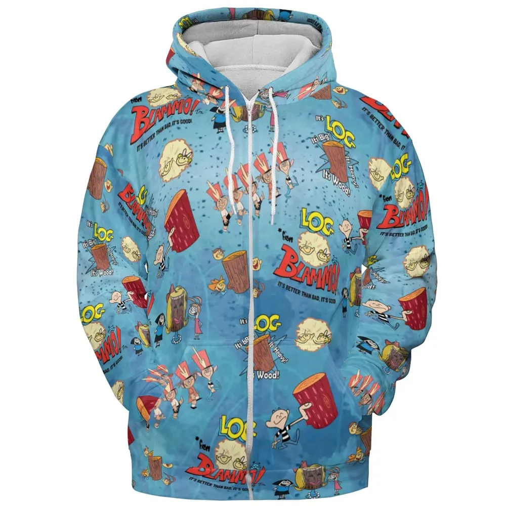 It's Log It's Big It's Heavy All-over Print Hoodie - 3