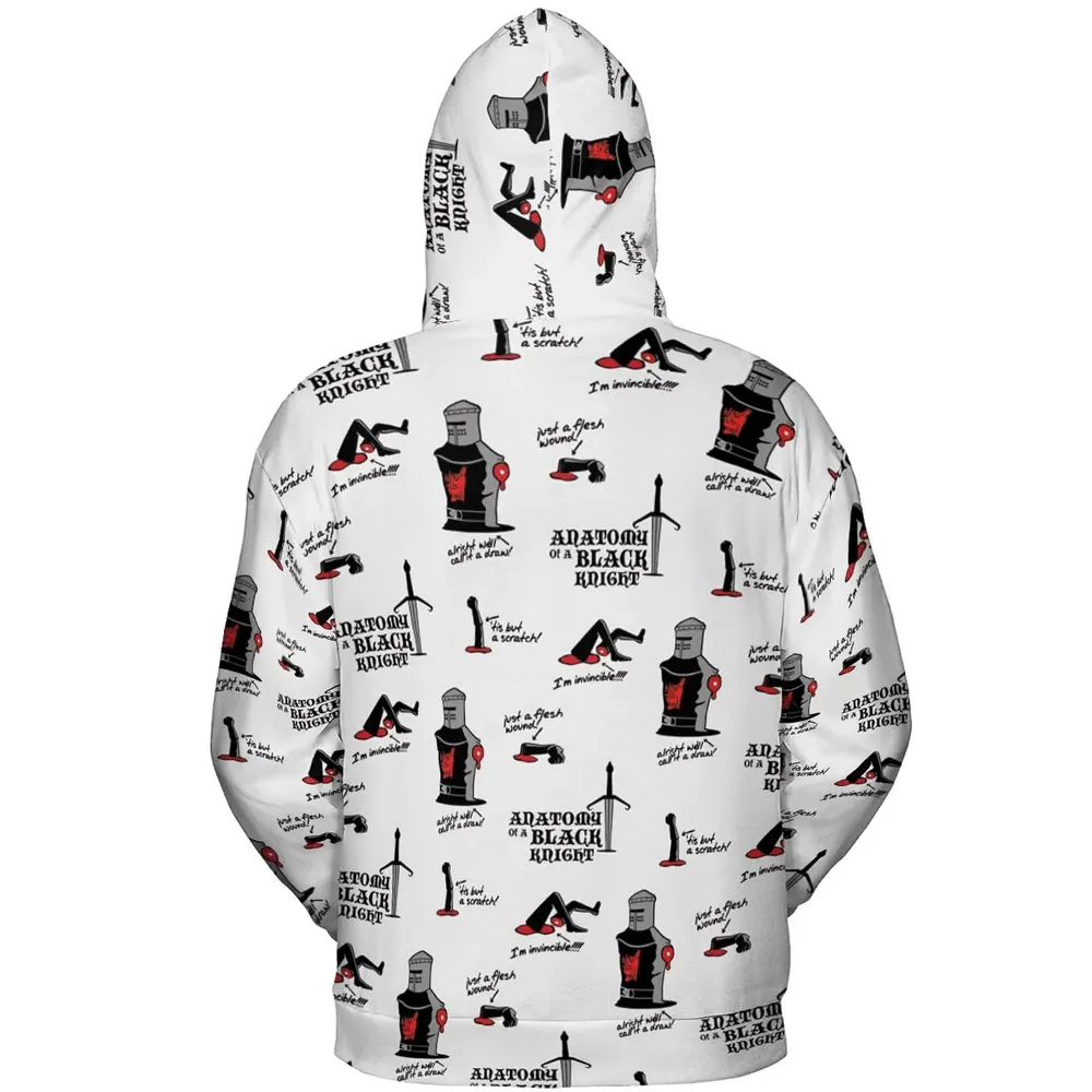 Tis but a scratch Black Knight Monty Python And The Holy Grail All-over Print Hoodie - 4