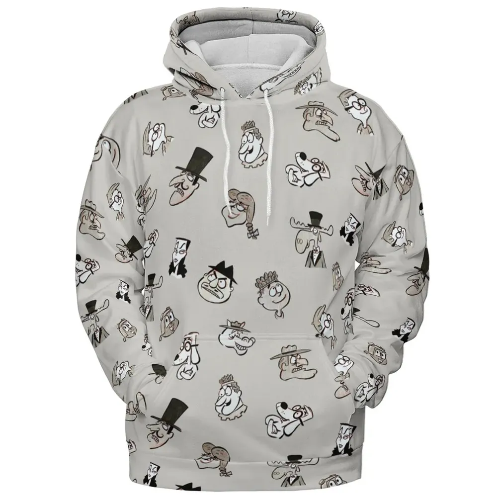 Jay Ward Tribute All-over Print Hoodie - 2