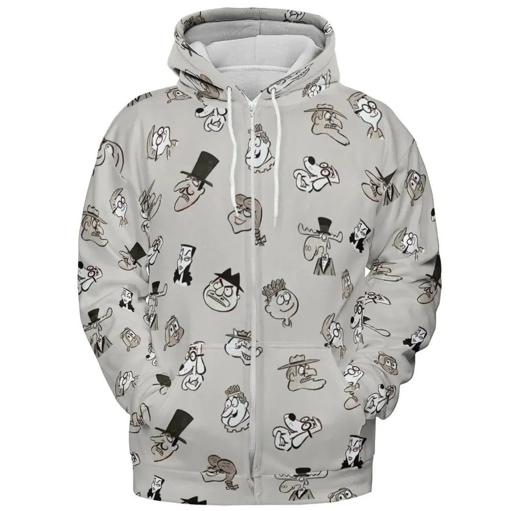 Jay Ward Tribute All-over Print Hoodie - 3