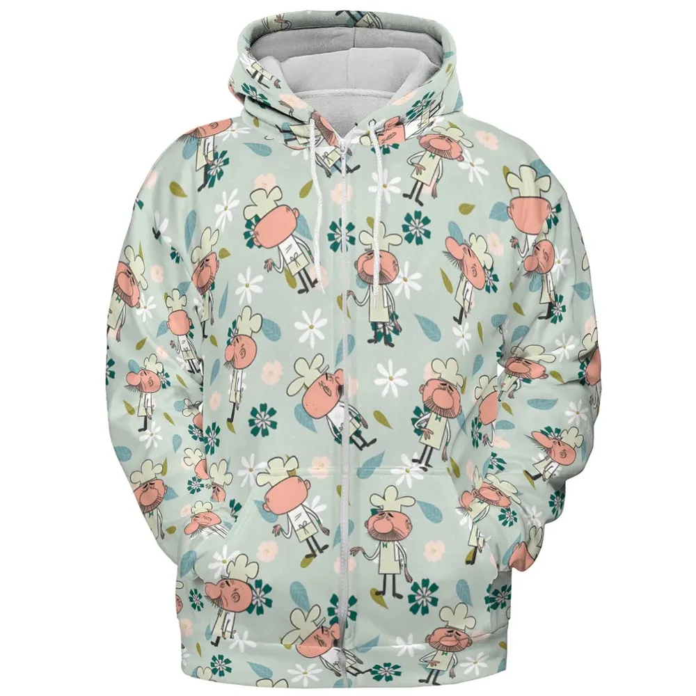 Old Bill Peabody's Improbable History All-over Print Hoodie - 3