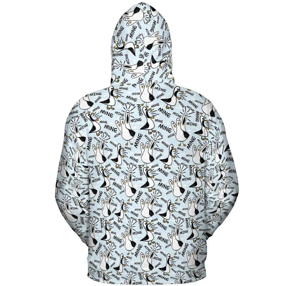 Mine Mine Mine Seagulls All-over Print Hoodie - 4