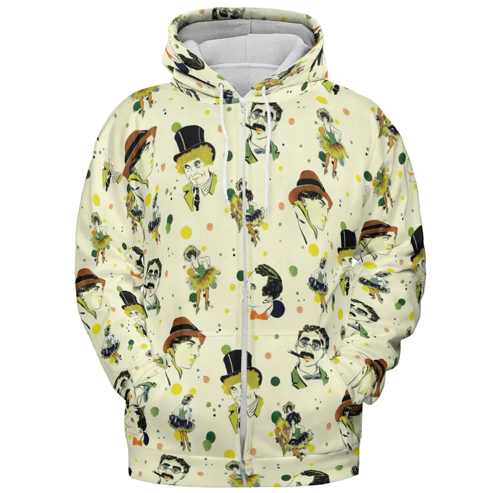 The Cocoanuts The Marx Brothers All-over Print Hoodie - 3