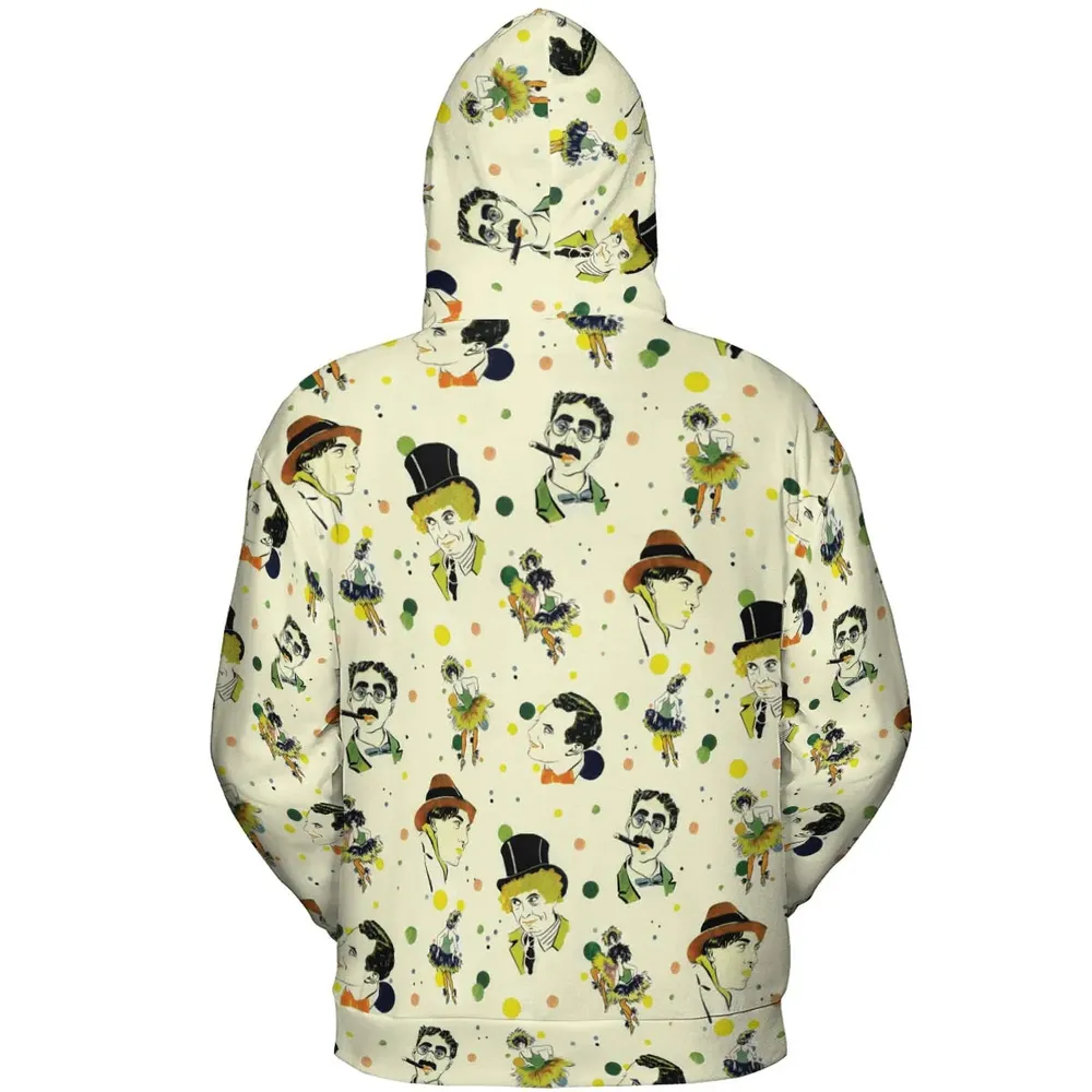 The Cocoanuts The Marx Brothers All-over Print Hoodie - 4