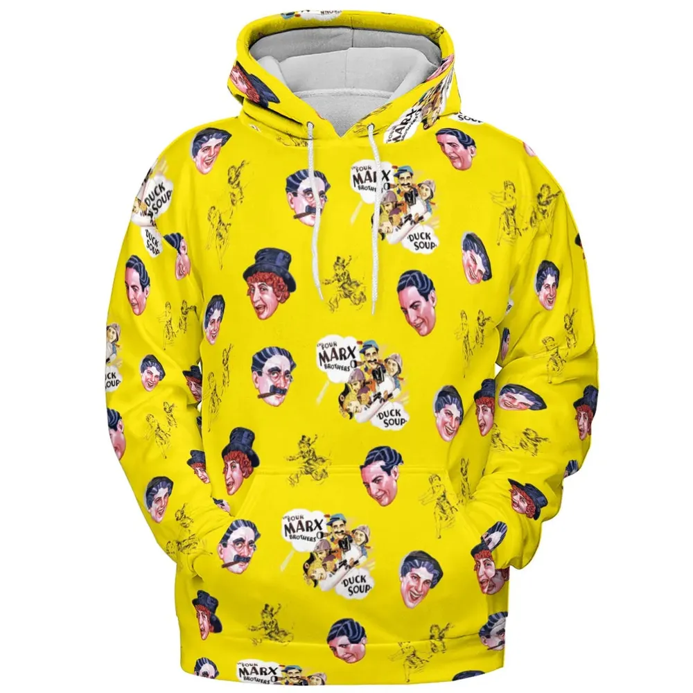 The Duck Soup The Marx Brothers All-over Print Hoodie - 2