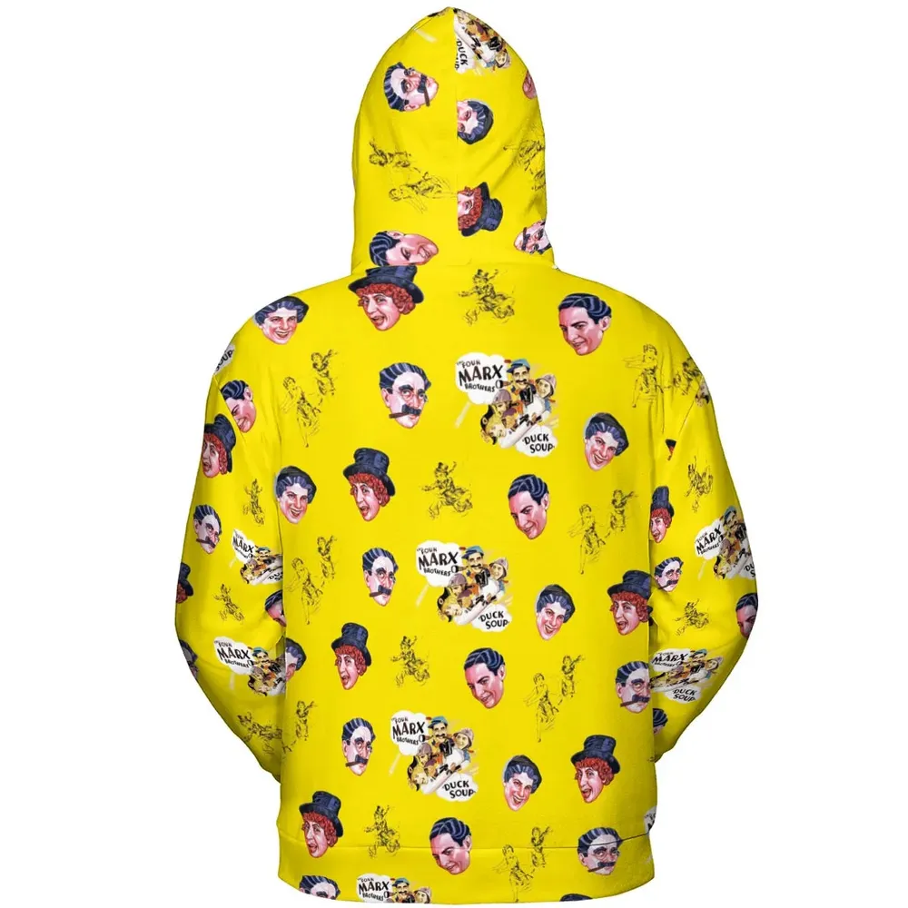 The Duck Soup The Marx Brothers All-over Print Hoodie - 4