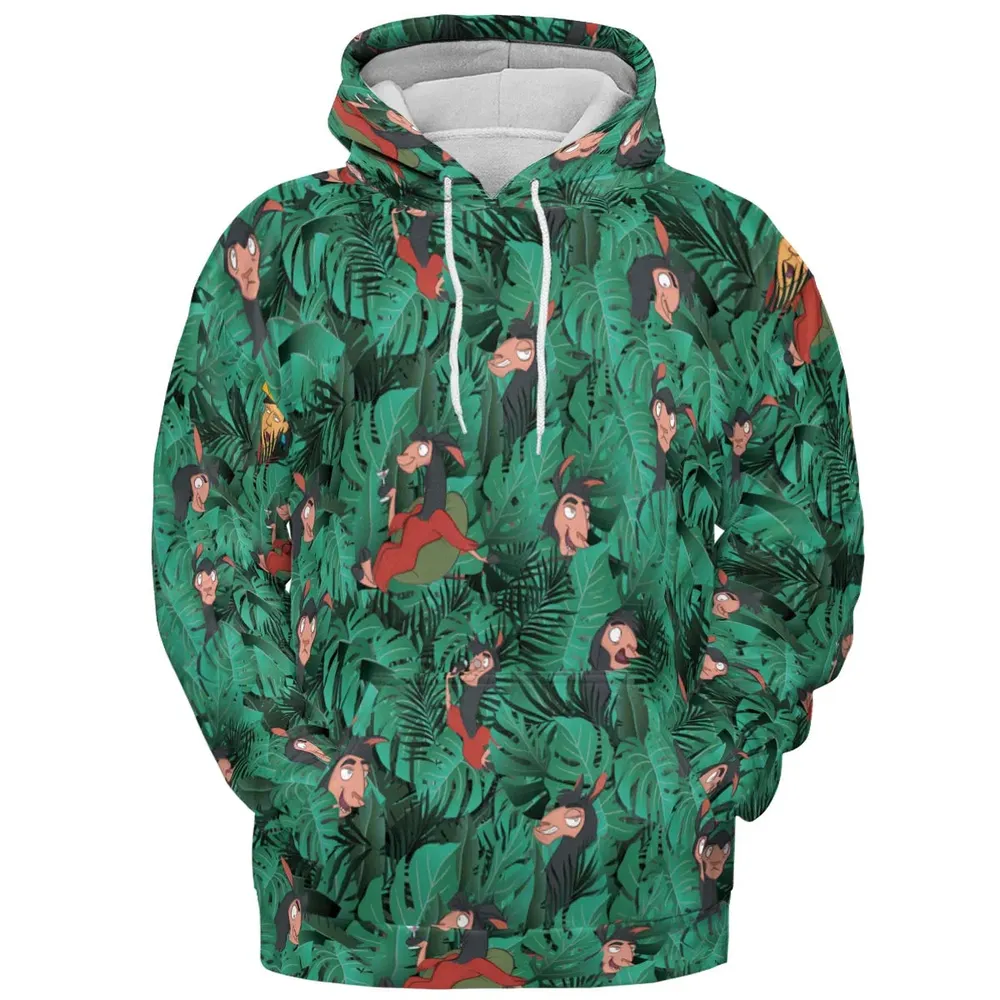 Llama Kuzco The Emperor's New Groove All-over Print Hoodie - 2