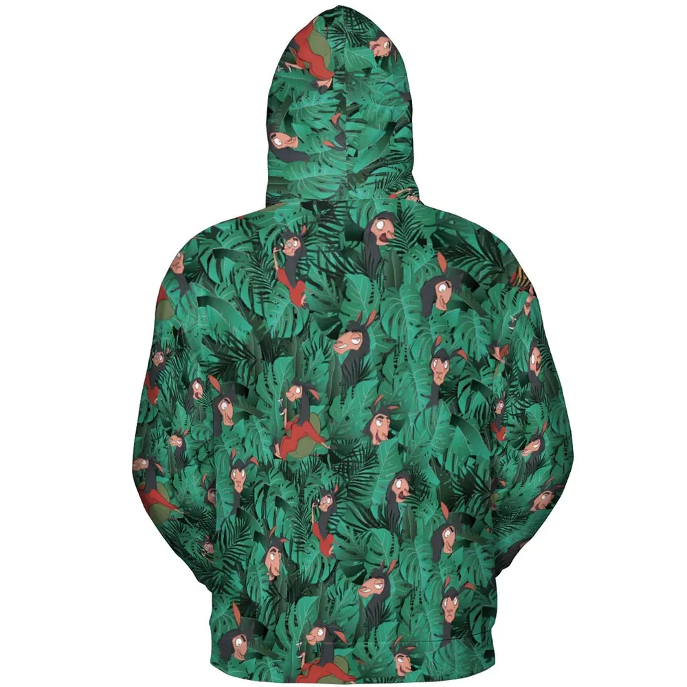 Llama Kuzco The Emperor's New Groove All-over Print Hoodie - 4