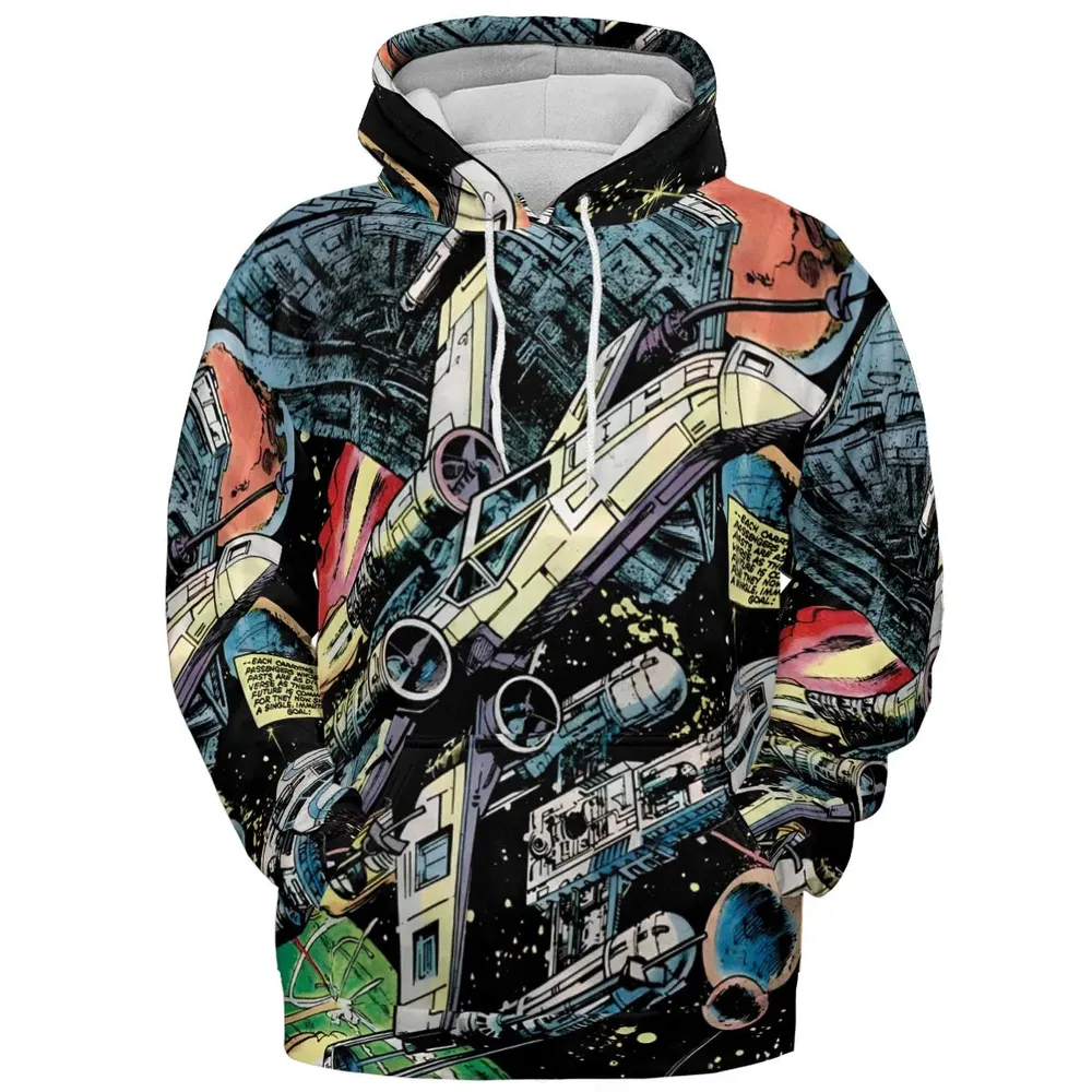 Han Solo Spaceship Star Wars All-over Print Hoodie - 2