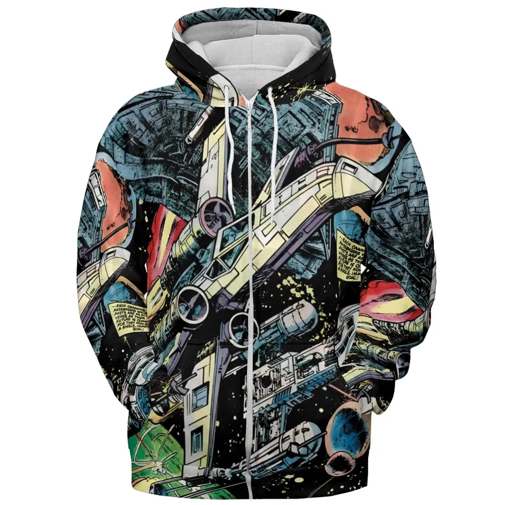 Han Solo Spaceship Star Wars All-over Print Hoodie - 3
