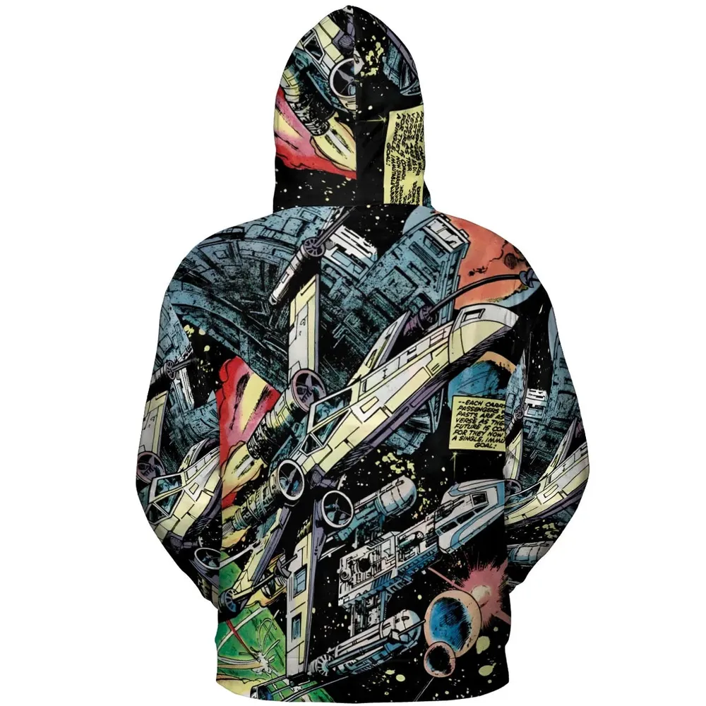 Han Solo Spaceship Star Wars All-over Print Hoodie - 4