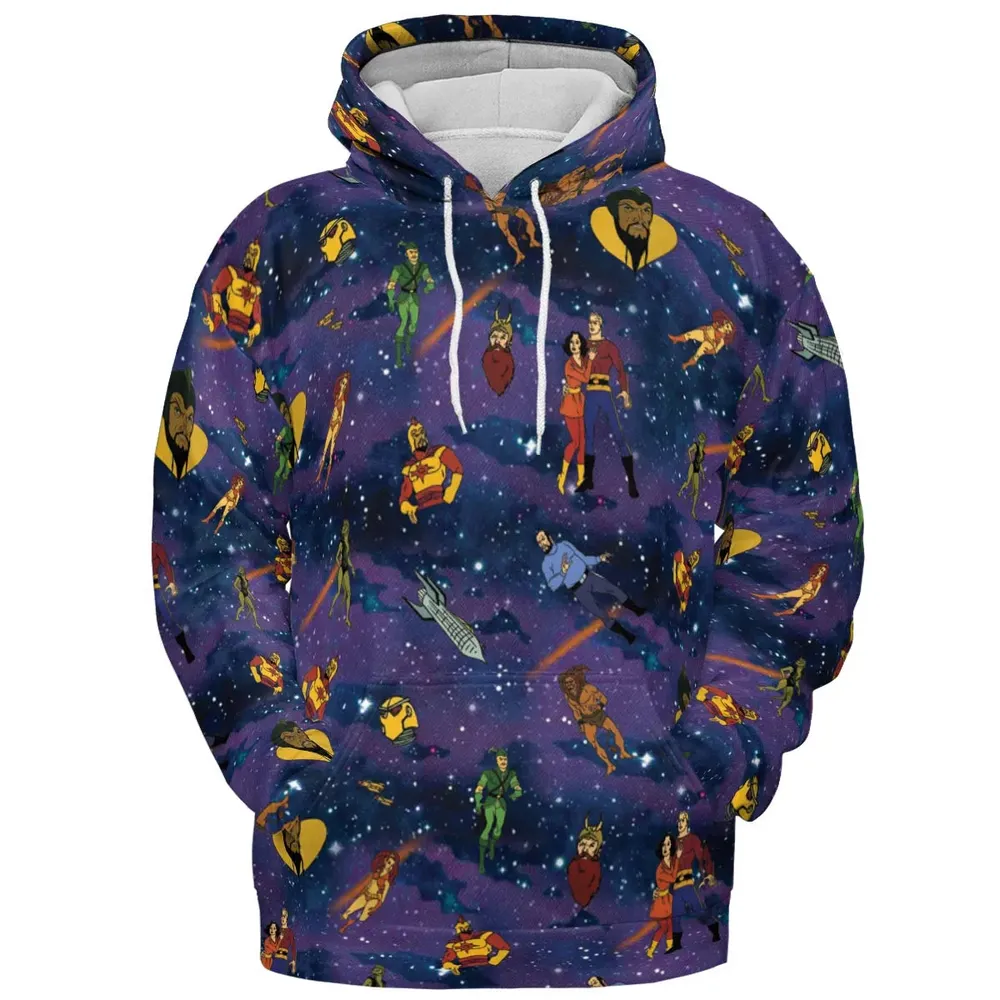 Flash Gordon Cartoon Characters All-over Print Hoodie - 2