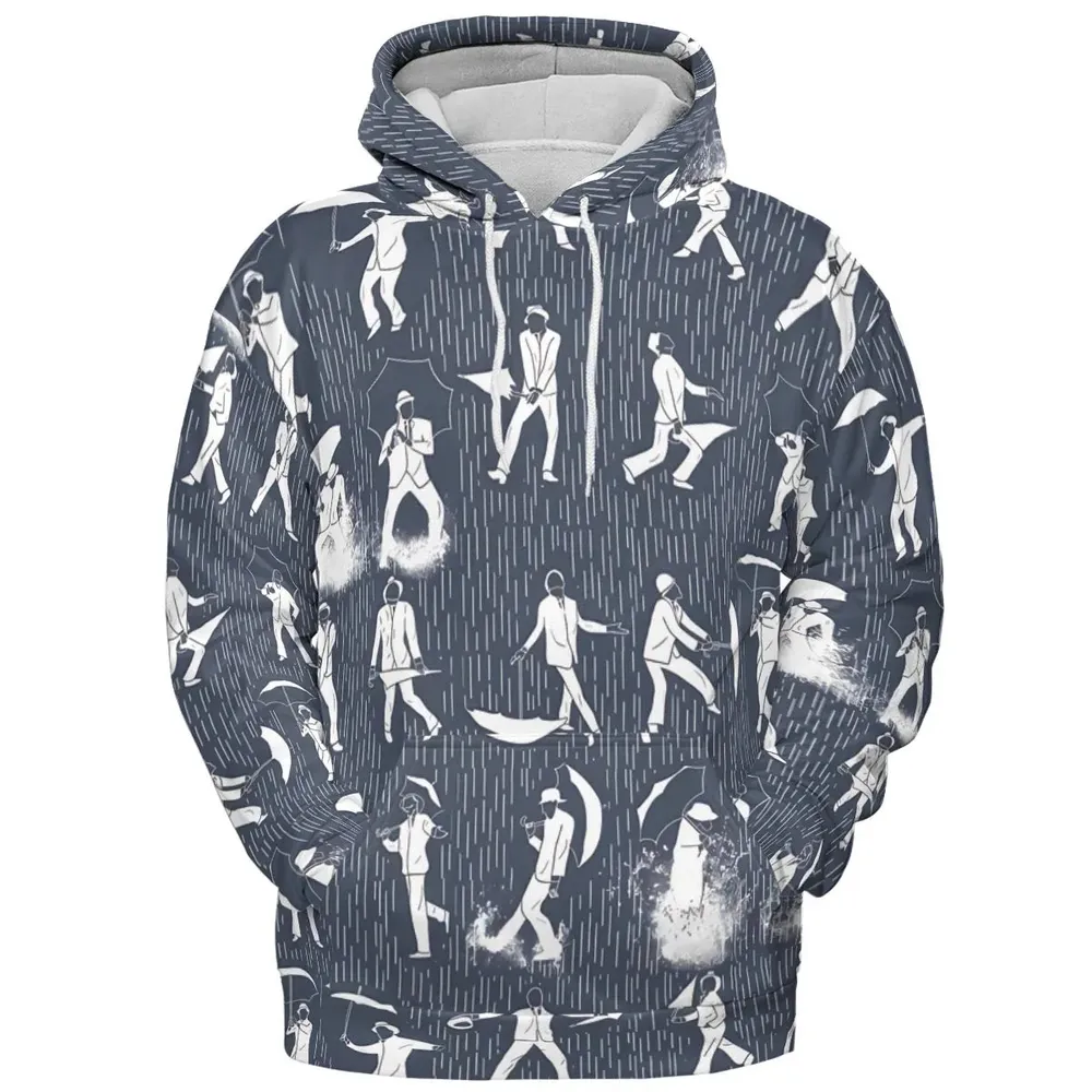 Singin' in the Rain Wall Mural All-over Print Hoodie - 2