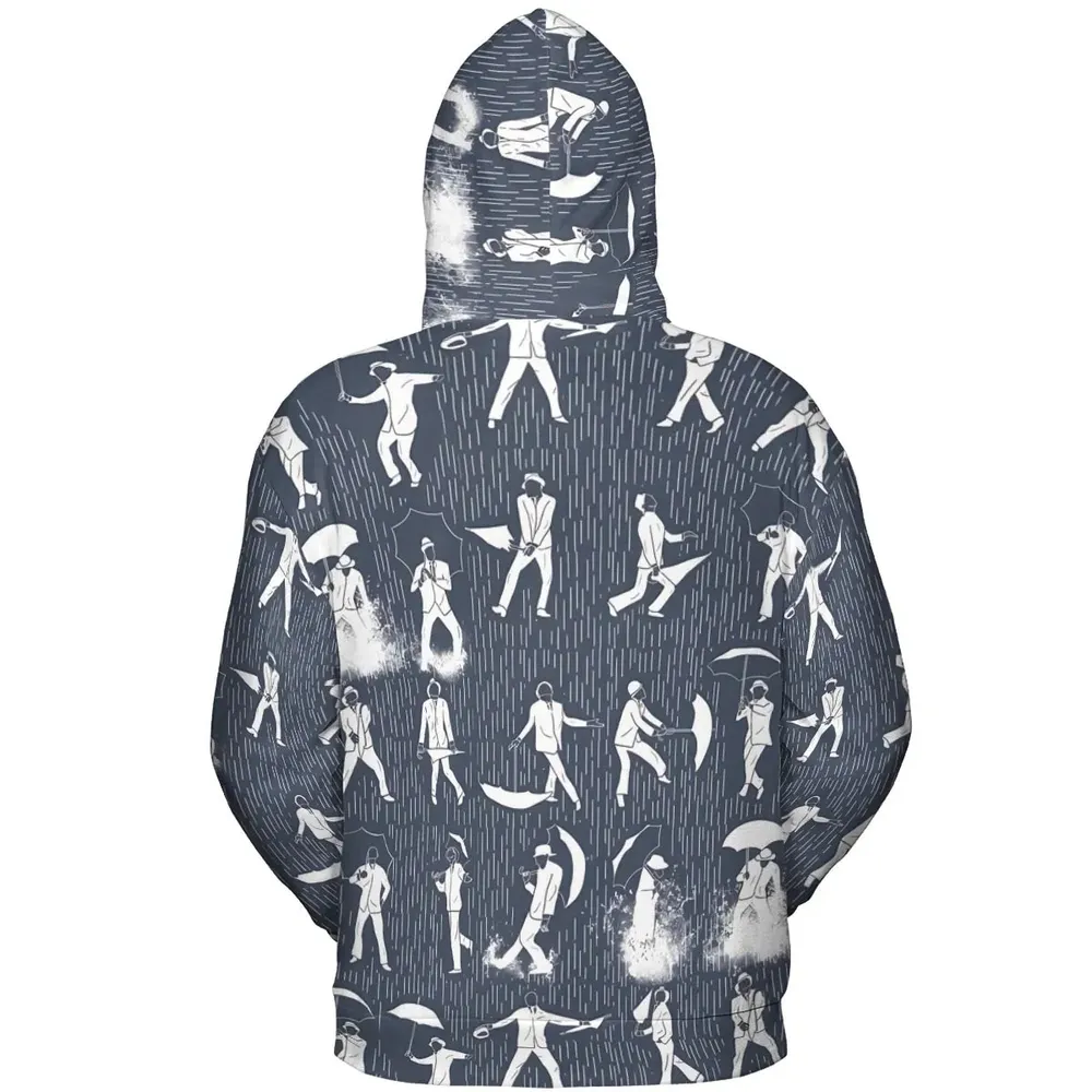 Singin' in the Rain Wall Mural All-over Print Hoodie - 4