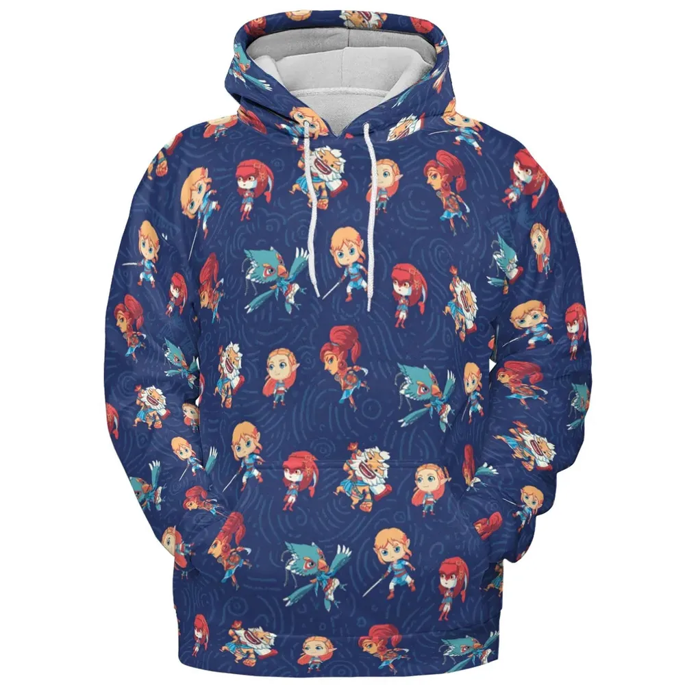 Legend The Legend of Zelda All-over Print Hoodie - 2