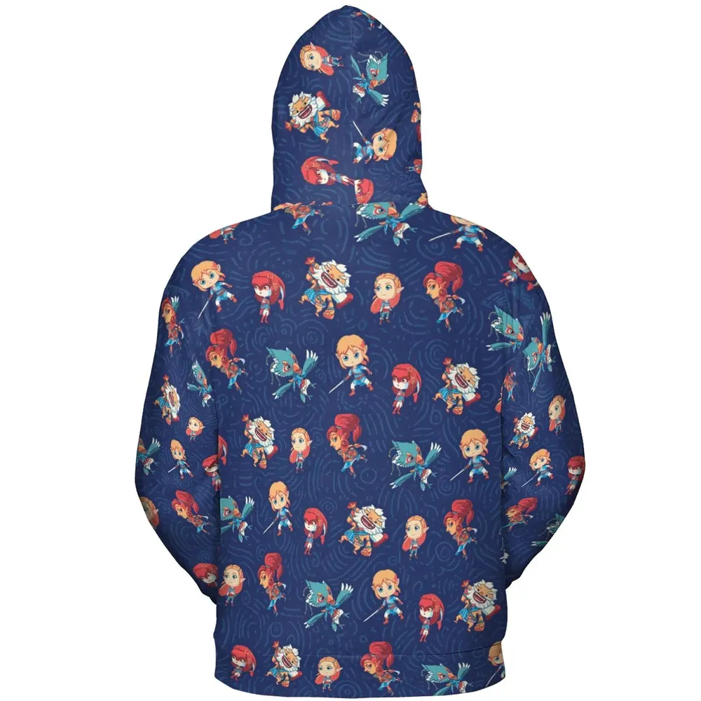 Legend The Legend of Zelda All-over Print Hoodie - 4