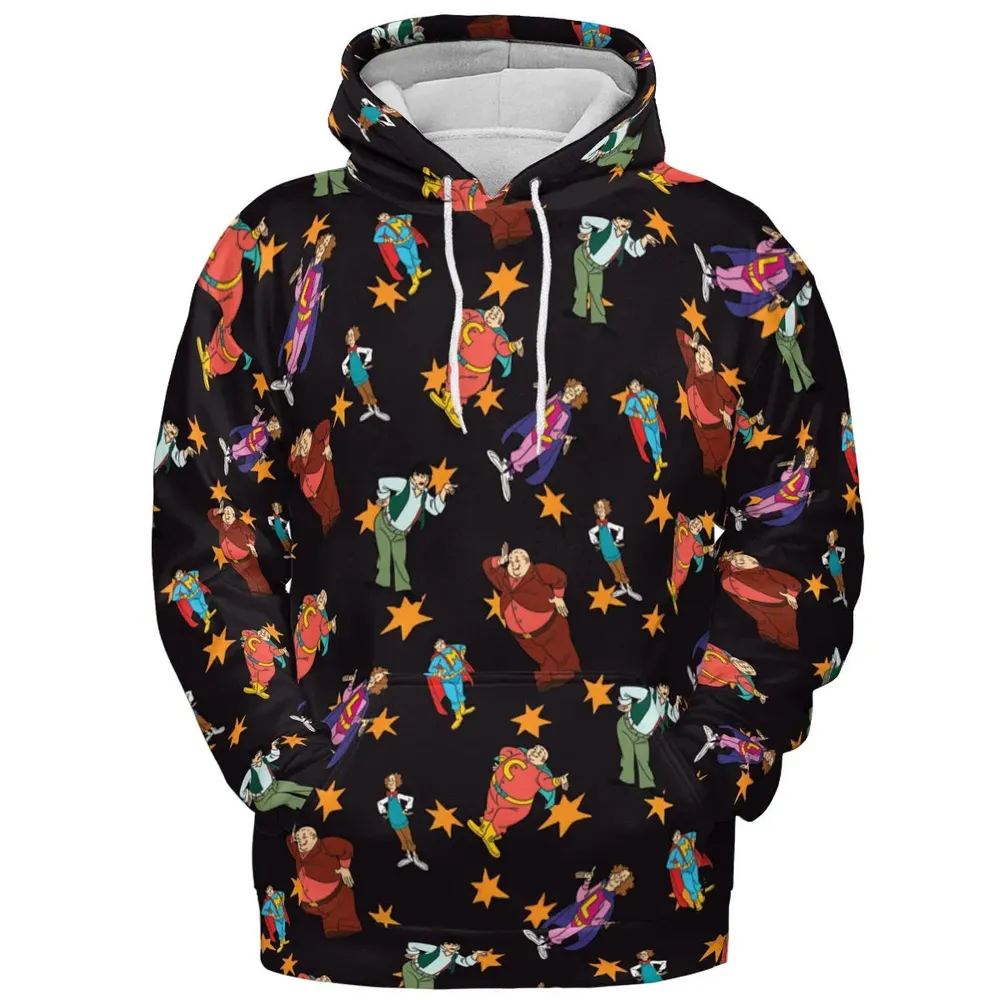 The Three Stooges Action All-over Print Hoodie - 2