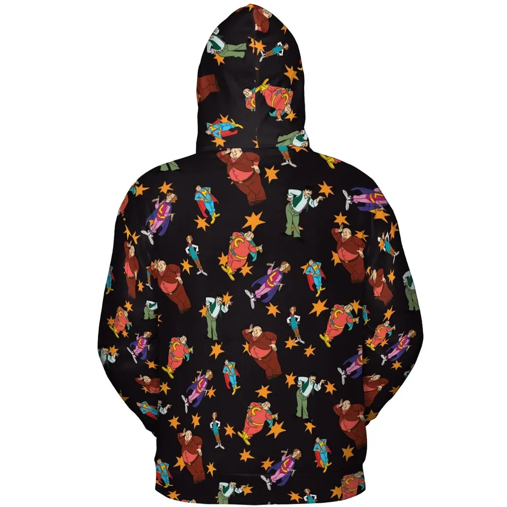 The Three Stooges Action All-over Print Hoodie - 4